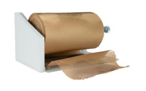 Odvíječ pro přípravu voštinového wrap papíru